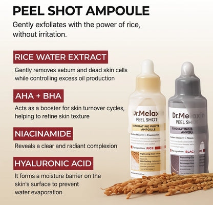 Dr. Melaxin Rice Peel Shot